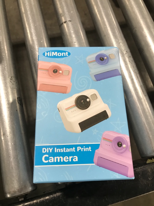 Photo 1 of HiMont Kids Instant Print Camera, 1080P HD Kids Camera Instant Print with 3 Rolls Print Paper & 32GB Card, Ideal Kids Toys Gifts for Boys & Girls Age 3-14 (Black)