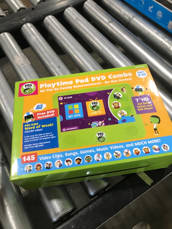 Photo 1 of PBS Playtime Pad 7" Kid Safe Tablet and DVD Player
