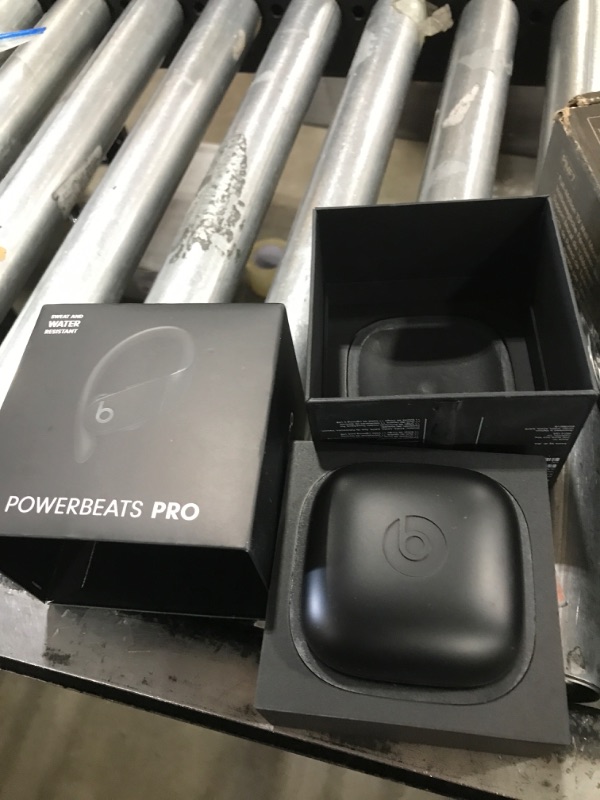 Photo 1 of Beats Powerbeats Pro Wireless Earbuds - Apple H1 Headphone Chip, Class 1 Bluetooth Headphones, 9 Hours of Listening Time, Sweat Resistant, Built-in Microphone - Black