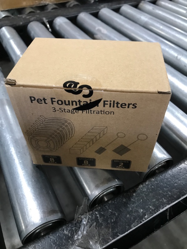 Photo 1 of 18 Pcs Cat Fountain Filters Replacement Compatible with VEKEN 95oz/2.8L Cat Water Fountain Filters Automatic Dog Water Fountain Filters Pet Fountain