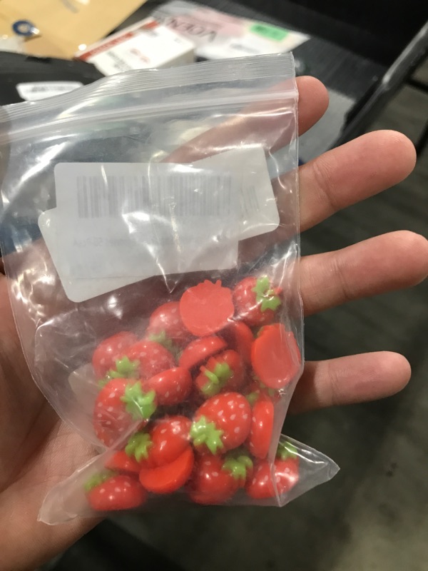 Photo 1 of STRAWBERRY NAIL DECORATIONS