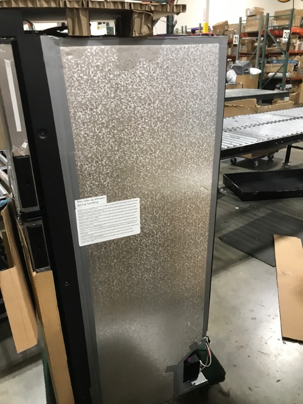 Photo 1 of Norcold N10DCSSR Polar-Series 10 cu.ft. DC Compressor RV Refrigerator with Stainless Steel Doors - Right-Handed,Silver