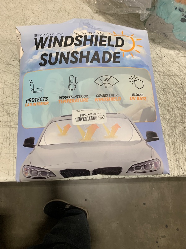 Photo 1 of for Honda Civic 2022-2024 2025 Sun Shade Sunshade Windshield Cover, 4-Layer Front Window Shade Custom Fit Civic (Not for 2022 Sport) Sedan, LX, EX, EX-L, Touring Sun Visor 240T Shade Car Accessories