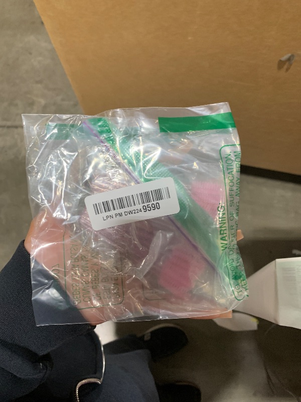 Photo 1 of  Disposable Mascara Wands, Crystal Eyebrow Spoolies Brush for Eyelash Extensions, Pink Lash Brushes with Container   - not a full set. stock photo is for reference only.-