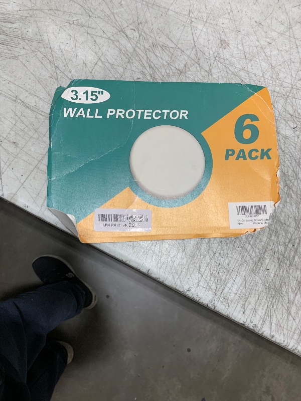 Photo 1 of [3.15"] Door Stoppers Wall Protector, 6 Pcs Large White Silicone Door Bumpers with Strong Thickened Adhesive,Shock Absorbent Door Knobs Wall Protectors to Cover up Damage and Protect Wall Surfaces