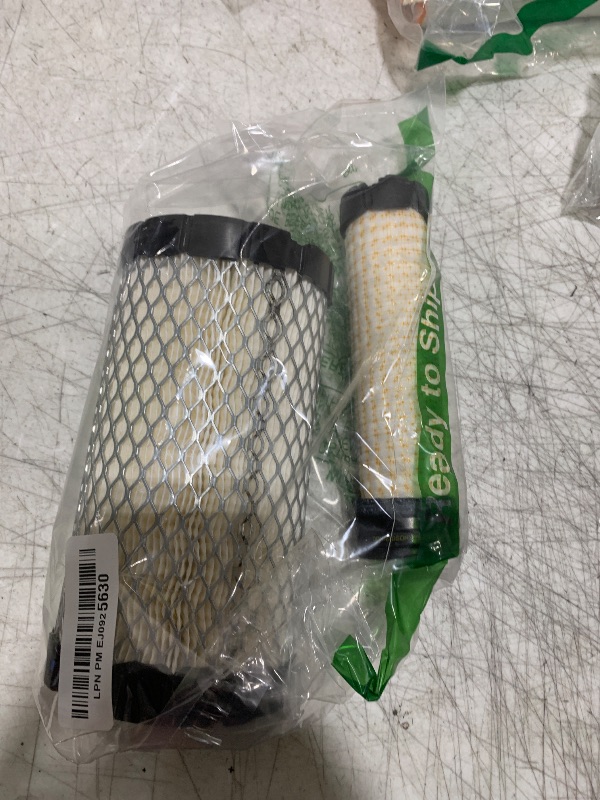 Photo 1 of Kel'thuzad Air Filter Kit P772578(Outer core)/P775298(Inner core),Compatible with YANMAR Engine 4TNV84T 3TNV88C 3TNV88 4TNV84, Replace 26510362/42801(Outer core) 26510405/49592(Inner core).