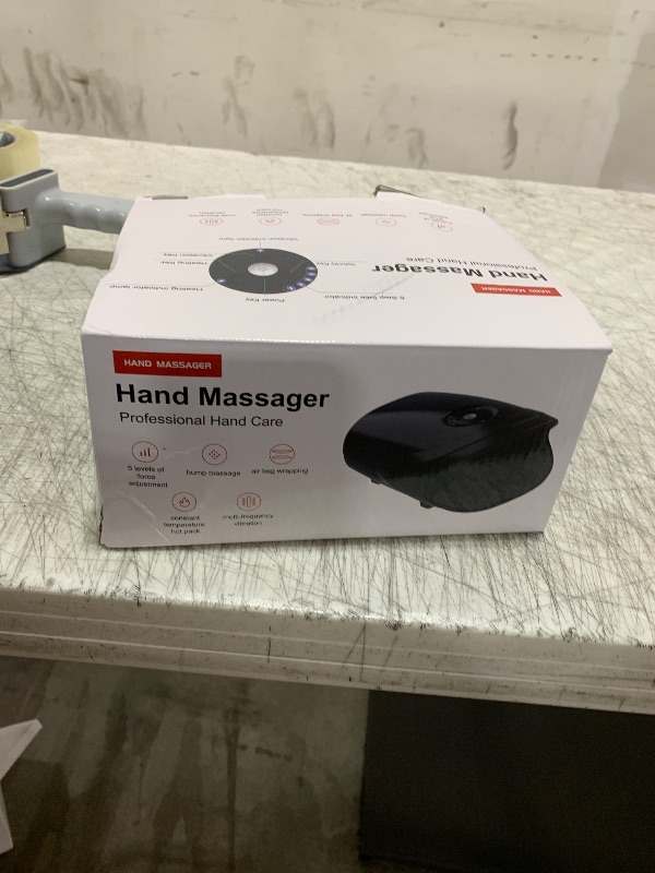 Photo 1 of Fathers Gifts from Daughter - Hand Massager with Compression & Heating,Electric Hand Massager for Arthritis and Carpal Tunnel,Birthday Gifts for Women Men Mom Dad Boyfriend Grilfrend(White)