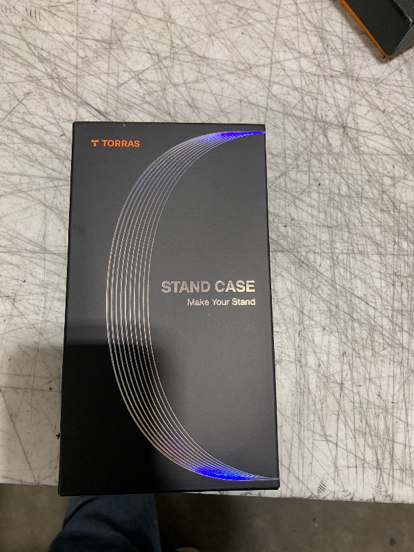 Photo 1 of TORRAS Liquid Silicone for iPhone 16 Pro Case with 360° Spin Magnetic Stand & Camera Control, Fit for MagSafe, Ring Stand Non-Slip Anti-Scratch Protective Case for iPhone 16 Pro, Obsidian Black 6.3''