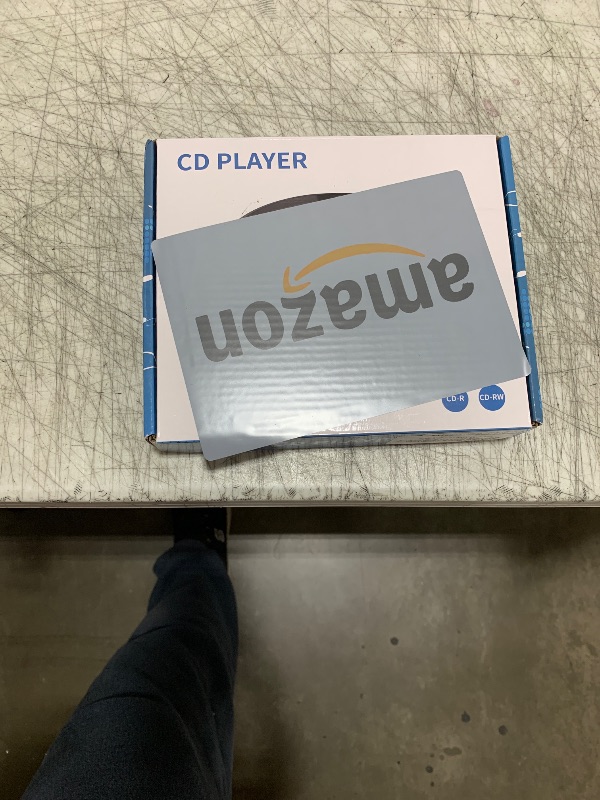 Photo 1 of Gueray CD Player Portable CD Walkman: with Earphones Portable CD Player for Car with Anti-Skip Shockproof Personal CD Player with LCD Display Support PROG Memory Function Repeat Playback Sound