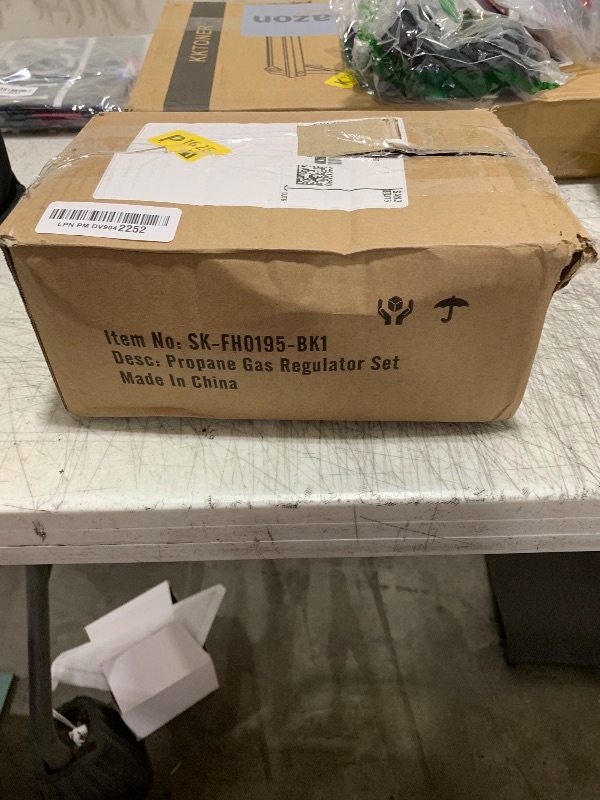 Photo 1 of Skyflame RV Propane Regulator for Dual Tanks, 2 Stage Auto Changeover LP Regulator with 2PCS 12 Inch Pigtails for RV Trailers Camper, Vans/Trailers Primary Cylinder