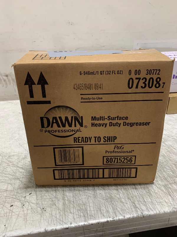 Photo 1 of Dawn Professional Multi-Surface Heavy Duty Degreaser Spray, 32 fl oz (Case of 6), Ready to Use for Kitchen, Restaurants, Foodservice, and More