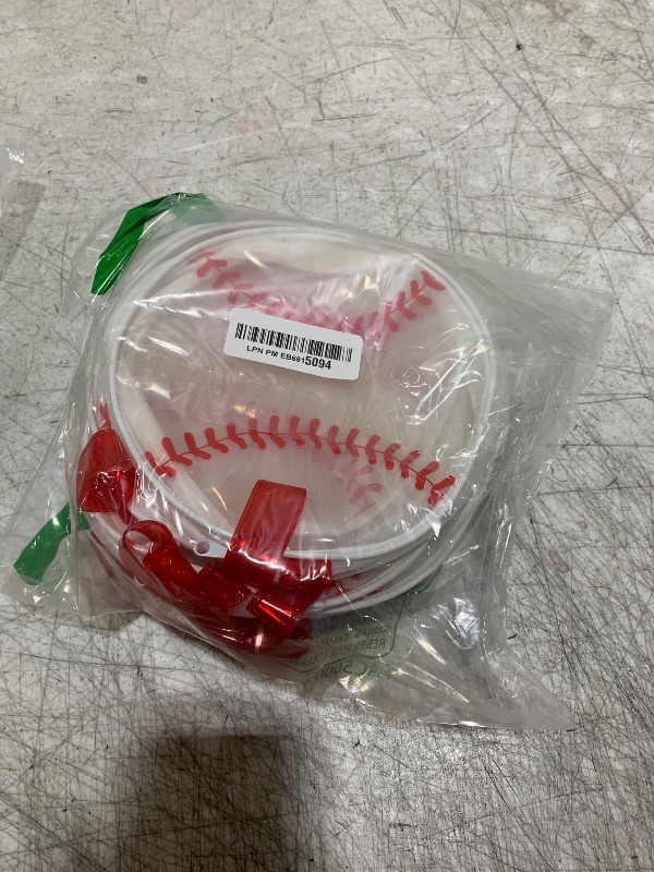 Photo 1 of Reginary 12 Pcs Baseball Cosmetic Bag Gifts Accessories for Makeup Bags PVC Clear Cheer Base Ball Case Toiletry Zipper Pouch Waterproof Travel Handbag Purses Organizer for Baseball Team Gift