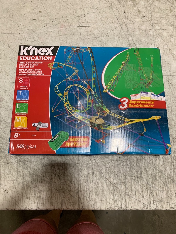 Photo 1 of K'NEX Education - STEM Explorations: Roller Coaster Set ‚ 546 Pieces, Creative Building Set‚ Ages 8+