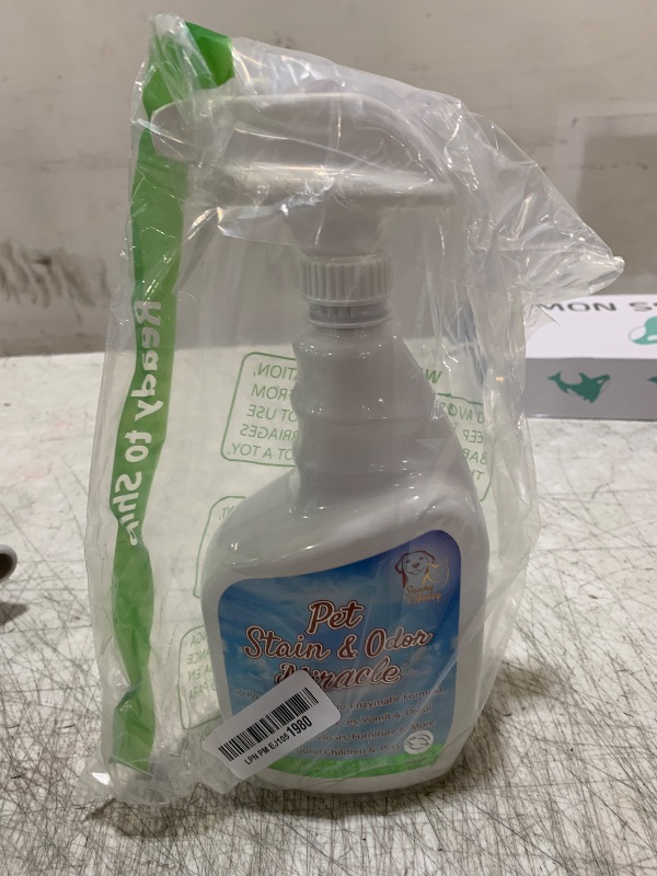 Photo 1 of Sunny & Honey Pet Stain & Odor Miracle - Enzyme Cleaner for Dog Urine & Cat Pee - Pet Odor & Stain Remover Spray for Carpet, Mattress, Furniture - Carpet Cleaner (32 Fl Oz, Spring Mint Scent)