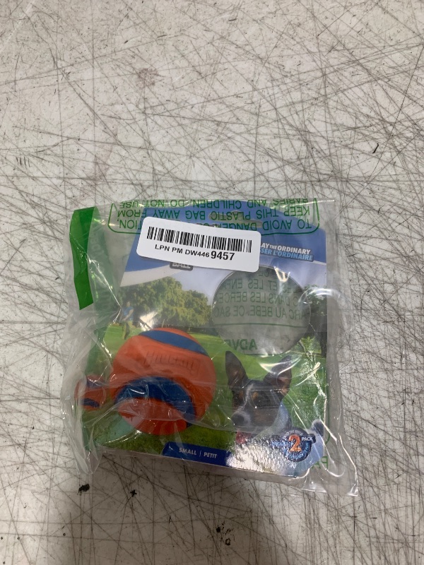 Photo 1 of Chuckit! Ultra Ball Dog Toy, Balls for Dogs to Fetch, Durable Rubber, Small 2-inch, Pack of 2