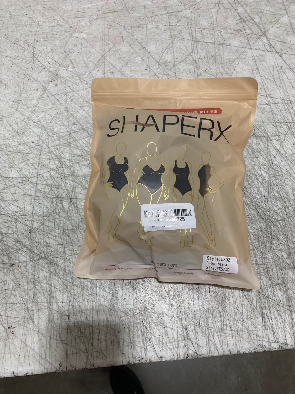 Photo 1 of SHAPERX Hourglass Leggings 360 Compression 2 Sizes Look Full Body Shaper Breathable No Roll Down,SZ5802-Black-XXS/XS