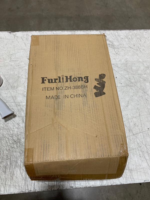 Photo 1 of Furlihong 388BH Baseball Pitching Machine, 4 Adjustable Angles, 3 Pitch Angles, Power Bank/Battery Powered, Includes 9 Training Balls, for Beginners