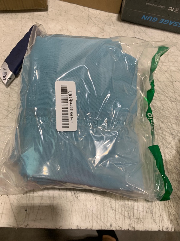 Photo 1 of BGment Blackout Curtains - Grommet Thermal Insulated Room Darkening Bedroom and Living Room Curtains, Set of 2 Panels (38 x 63 Inch, Aqua)