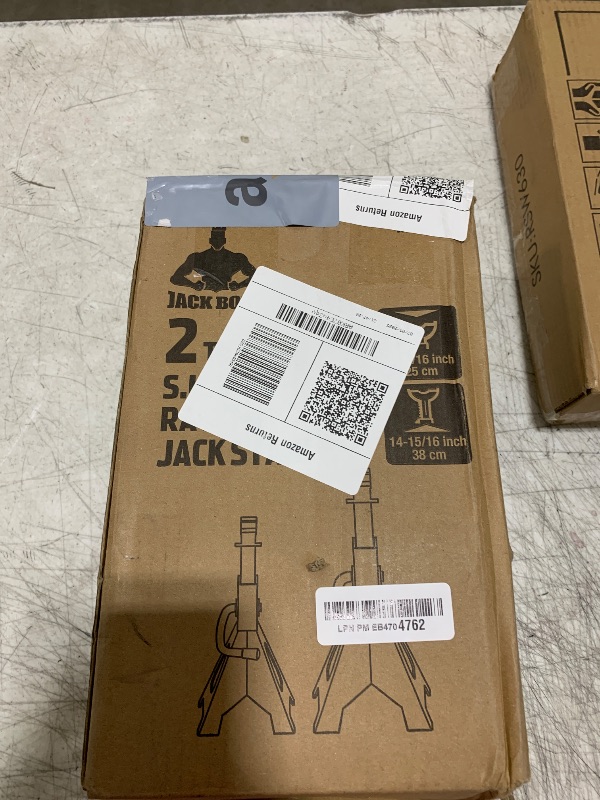 Photo 1 of Jack Boss Jack Stands Low Profile 2 Ton(4000 LBs) Lifting Car Stand, Fit Use for Cars Automotive Small Vehicles, 2 Pack