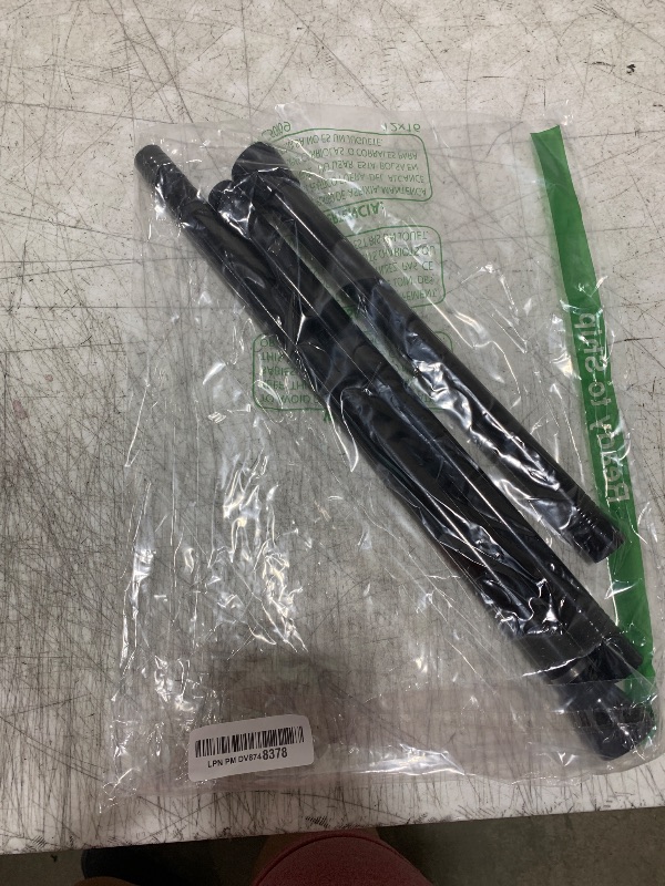 Photo 1 of QINGYUN Black Tension Curtain Rod 28 to 48 Inch Spring Rod No Drilling Adjustable Shower Curtain Rod for Windows, Bathrooms, Closet, Kitchen