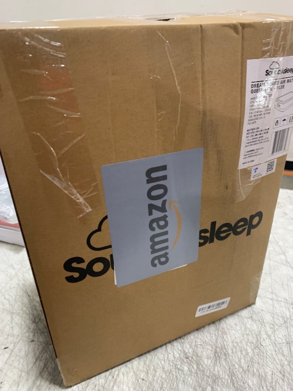 Photo 1 of SoundAsleep Dream Series Luxury Air Mattress with ComfortCoil Technology & Built-in High Capacity Pump for Home & Camping- Double Height, Adjustable, Inflatable Blow Up, Portable - Queen Size