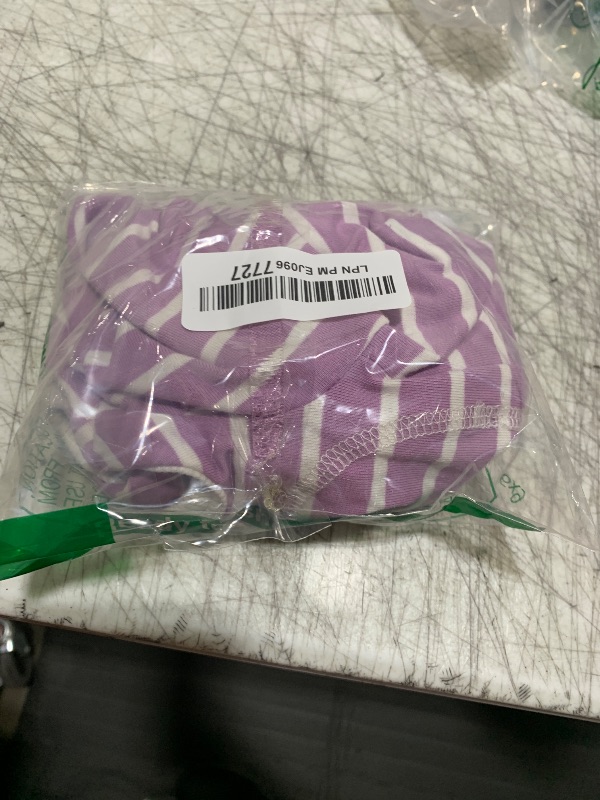 Photo 1 of Dog’s Recovery Suit Post Surgery Shirt for Puppy, Full Coverage Dog's Bodysuit Wound Protective Surgical Clothes for Small and Medium Pets (Purple White Stripe-m)