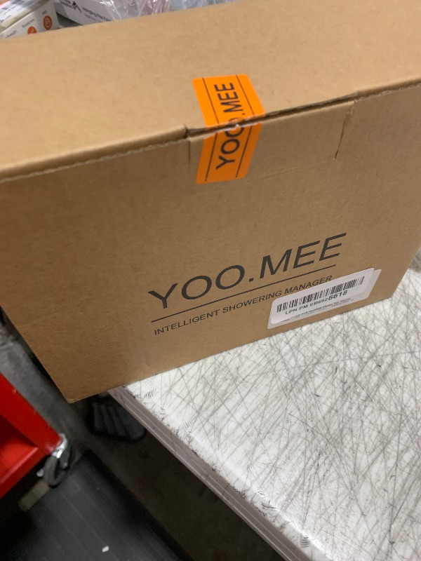 Photo 1 of YOO.MEE ADA Handheld Shower Head- For Elderly, Parkinson, Arthritis or People Disabled in Action-w/Extra-Large Silicone Switching Device-w/Comfortable Grip Handle-w/Pause Setting-w/Soft Water, Chrome