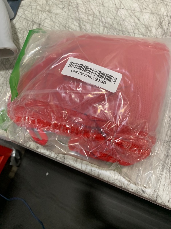 Photo 1 of Swimsuit Women Cover Up High Split Drawstring Mesh Dress for Women Swimwear Bikini Cover Up See Through Dress Sheer Dress Red Large