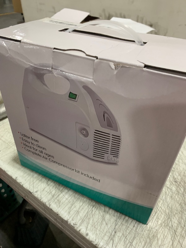 Photo 1 of Nebulizer Set, Portable Nebulizer Machine, Compressor Nebulizer with Mask/Mouthpiece/Tubing Kits, Steam Inhaler for Home Travel