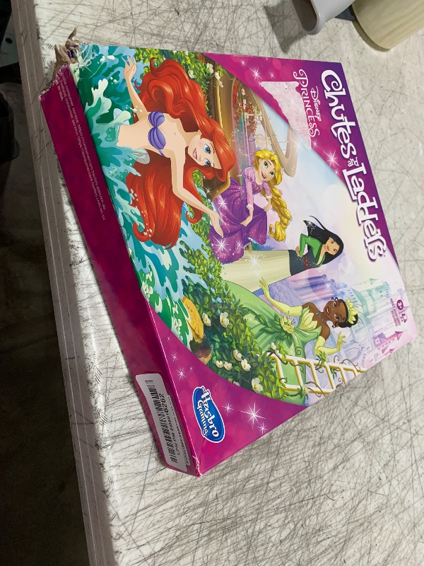 Photo 1 of Hasbro Gaming Chutes and Ladders: Disney Princess Edition Board Game for Kids Ages 3 and Up, Preschool Game for 2-4 Players (Amazon Exclusive)
