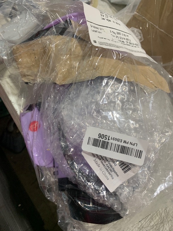 Photo 1 of 30 Watt Power Portable Megaphone Bullhorn Speaker Voice, Siren/Alarm and 240S Recording with Volume Control and Strap (Purple)