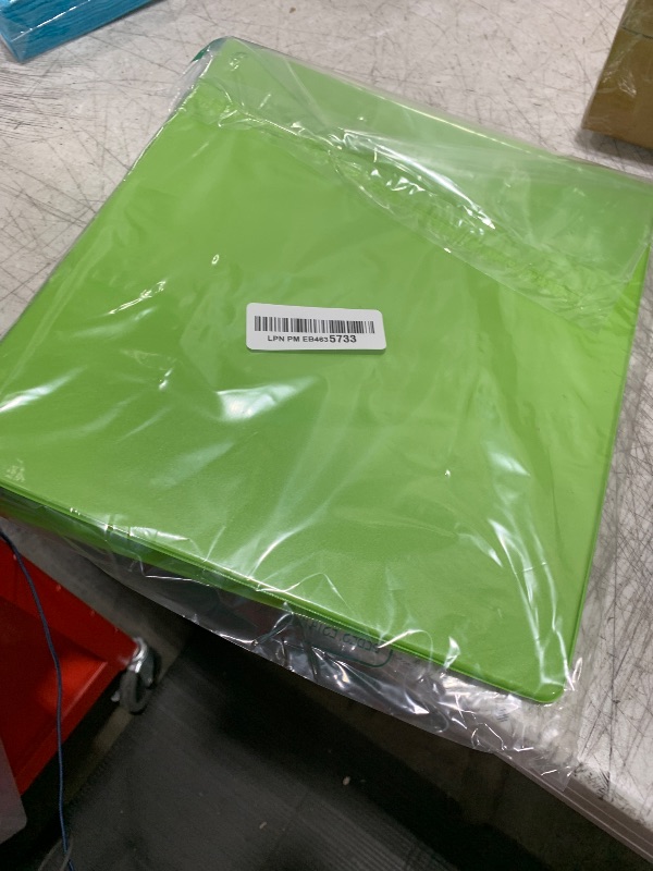 Photo 1 of BAZIC 3 Ring Binder 1.5" Economy View Binders Organizer - Lime Green, Round Ring, Hold 280 Sheets Paper, for School Office Home, 1-Count