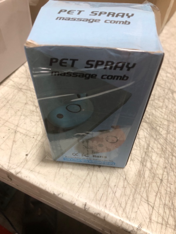 Photo 1 of Nepfaivy Cat Steam Brush for Shedding - Spritz Defur Comb for Cats, Steamy Dog Hair Brush for Indoor Cats Massage, Pet Water Steam Spray Grooming Comb, Dog Steam Brush