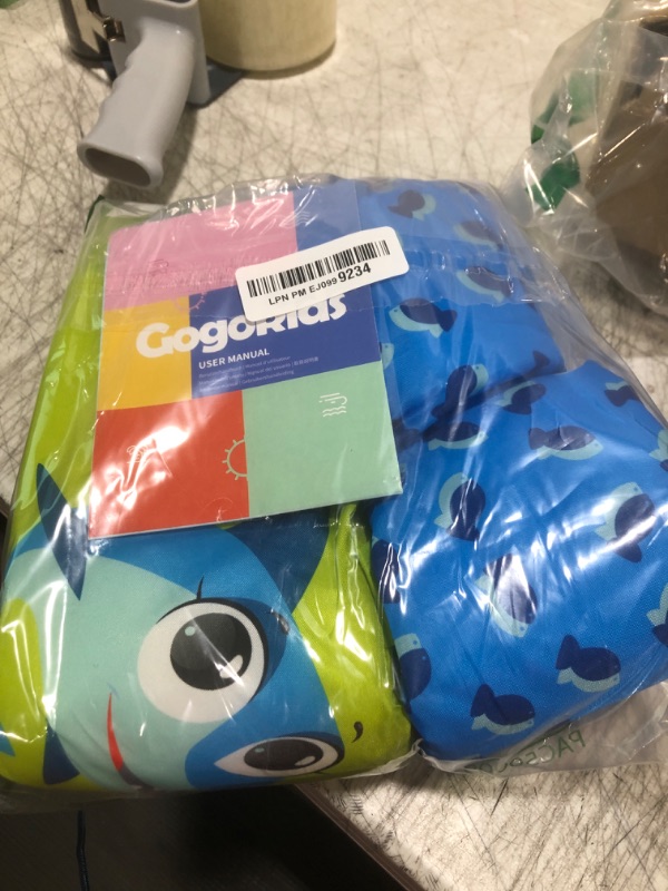 Photo 1 of Gogokids Kids Swim Vest, Toddler Floaties for 20-50 lbs/2-6 Years Old Girls and Boys, Float Swimwear with Shoulder Strap