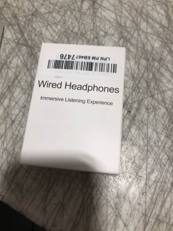 Photo 1 of 2 Packs- Wired Headphones for iPhone Earbuds Built-in Microphone & Volume Control Nosie Reduction Headsets Compatible with iPhone 14/13/12/11/XR/XS/X/8/7/SE/Pro/Pro Max/Support All iOS System