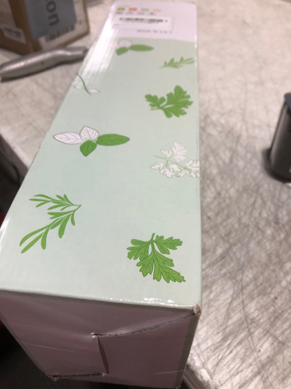 Photo 1 of LAWNFUL 3 Pack Fresh Herb Keeper for Refrigerator, Clear BPA-Free Herb Saver, Storage Container for Cilantro, Parsley, Thyme, Mint & Asparagus, Preserver Keeps Fresh Herbs, Green & Blue & Orange
