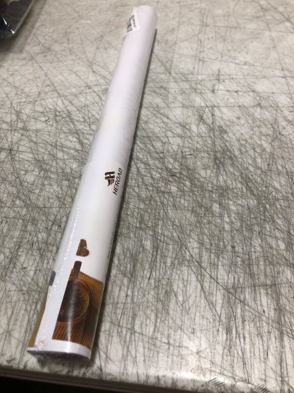 Photo 1 of Heroad Peel and Stick Wallpaper Wood Contact Paper Wood Wallpaper White Wood Grain Contact Paper Thicken Textured for Cabinets and Drawers Countertops Waterproof Self Adhesive Vinyl 17.5" x 78.7"