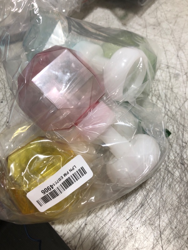 Photo 1 of 4 Pcs Flower Shaped Foaming Bottle 300ml (10oz) Flower Soap Dispenser Refillable Foam Dispenser Bottle for Cosmetic,Facial Cleanser,Shampoo,Hand Soap