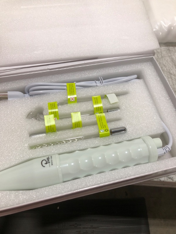 Photo 1 of NuDerma Handheld Skin Therapy Wand Machine w/Neon – Anti-Aging - Skin Tightening - Wrinkle Reducing - Dark Circles – Clarifying - Hair & Scalp Stimulator