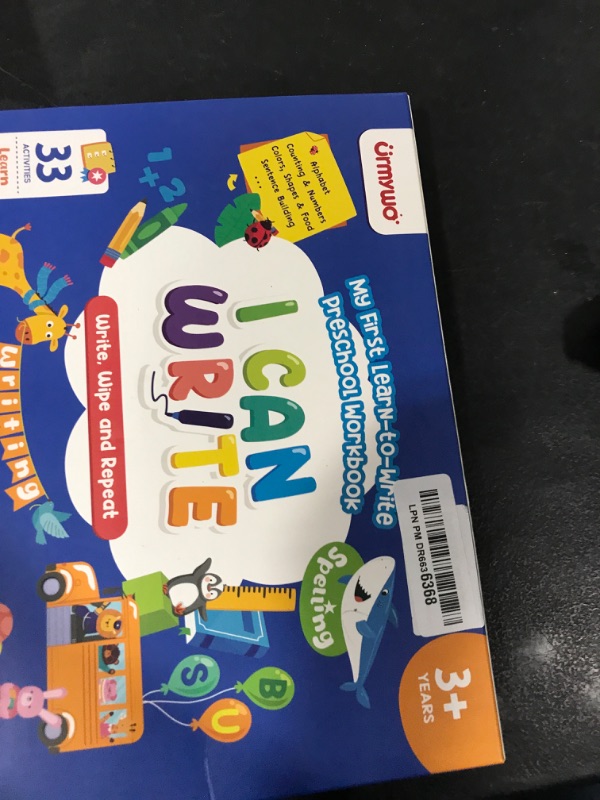 Photo 1 of Preschool Learning Activities - Tracing Activity Books for Kids Ages 3-5 - Preschool Kindergarten Workbooks Age 3-4 - Toddler Handwriting Practice Alphabet Learning Educational Toys Gifts for Kids