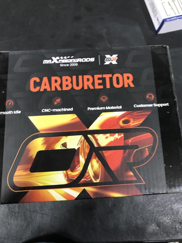 Photo 1 of maXpeedingrods 1 Barrel Carburetor for Chevrolet Rochester BV 194 230 250 6 Cyl Engines 1963-1967 for Chevy C10 C20 C30 GMC Pickup Manual Choke w/Gasket