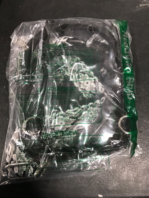 Photo 1 of CLUCI Clear Bag for Stadium Events, Clear Bag Purses for women Crossbody Transparent, Crossbody Purses for Concerts Sports Black
