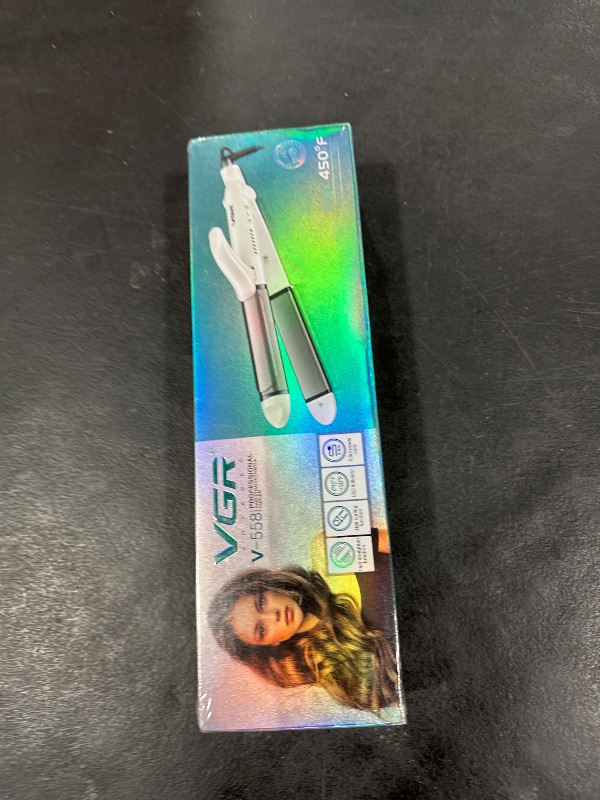 Photo 1 of VGR Curling Iron, Dual Voltage 100-250V, European Plug Adapter, Travel Size, International Compatible
