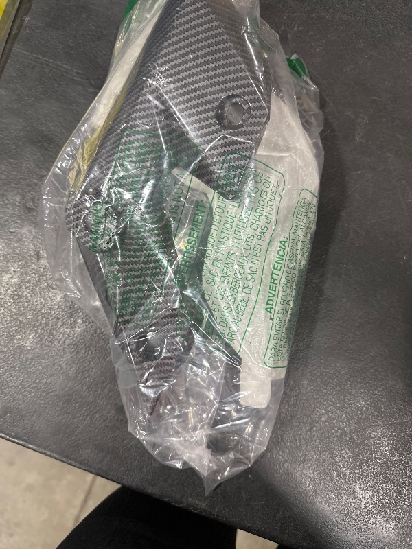 Photo 1 of CHANGCHENG Motorcycle Turn Light Bracket MSX125 Turn Signal Holder Carbon Fiber Pattern Fairings Kit Parts for Grom MSX125