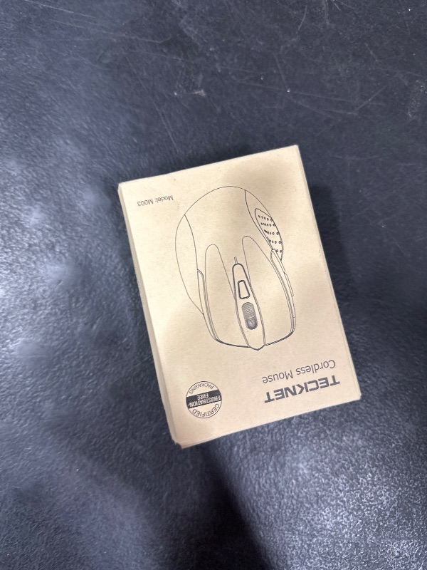 Photo 1 of TECKNET Wireless Mouse, 2.4G Ergonomic Optical Mouse, Computer Mouse for Laptop, PC, Computer, Chromebook, Notebook, 6 Buttons, 24 Months Battery Life, 2600 DPI, 5 Adjustment Levels