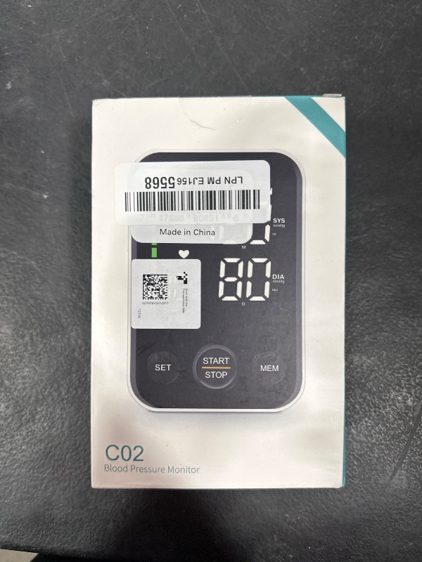 Photo 1 of Oklar Blood Pressure Monitor Upper Arm Monitors for Home Use BP Machine Sphygmomanometer with 2x120 Reading Memory Adjustable Arm Cuff 8.7"-15.7" Large Display with LED Background Light Storage Bag