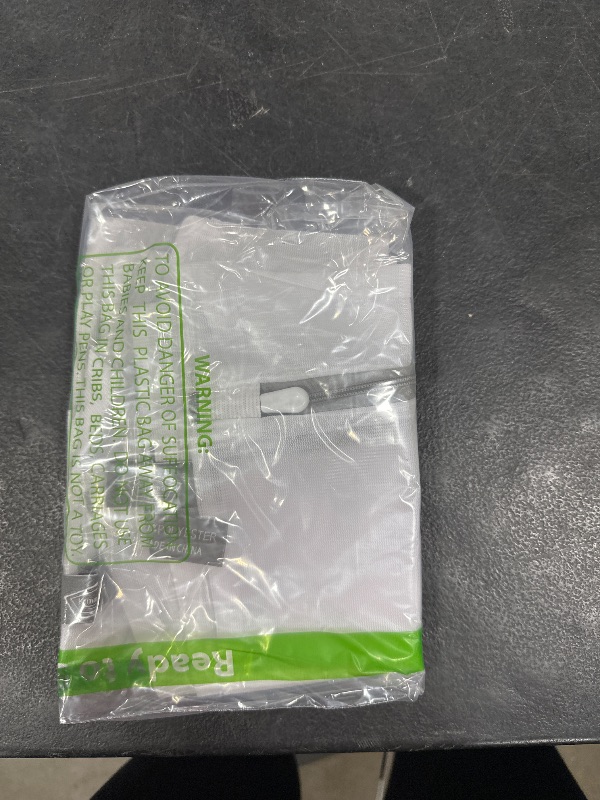 Photo 1 of Kimmama Laundry Bag Mesh Wash Bags, Washing Machine Wash Bag, Net Washer Sack with Zipper, Dryer Pouch for Cleaning and Drying Cloths, Garment, Delicates, lingerie, Bra, Pant, Sock, Small Toys