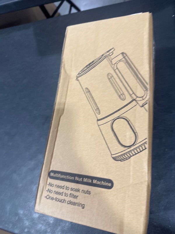 Photo 1 of 8 in 1 Automatic Nut Milk Maker, Almond Milk Maker,40oz ?1200ML?Automatic Soy Milk Maker for Homemade Oat, Coconut, Soy, Plant Based Milks with Delay Start/Keep Warm/Boil Water