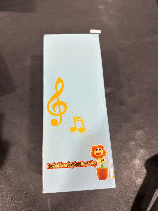 Photo 1 of Musical Singing Dancing Repeating Talking Sunflower Soft Plush Funny Creative Saxophone Kids Toy(Yellow)