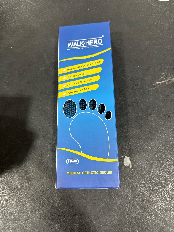 Photo 1 of Plantar Fasciitis Insoles for Men Women - Orthotics Inserts, Shoe Insoles Arch Support Flat Feet Inserts Work Boot Insoles for Standing All Day (Mens 7-7 1/2 | Womens 9-9 1/2)